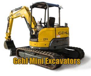 gehl mini excavators for sale used|gehl mini excavator parts.